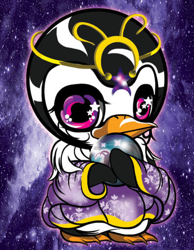 Digital Chibi Pengu [OC Lea'ilya]